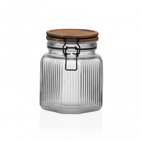 CONTENITORE CON COPERCHIO ACACIA 1000ML