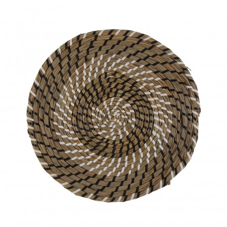 TOVAGLIETTA BIANCA E NERA 38 CM