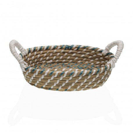 CESTINO BIANCO E BLU 26 CM