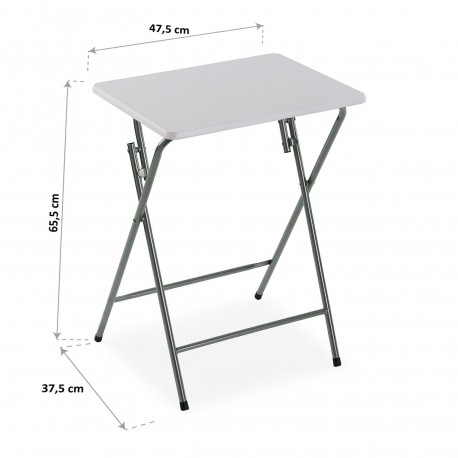 MESA PLEGABLE BLANCA