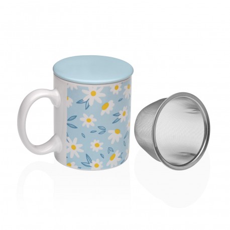 TAZZA INFUSIONE DAISY BLUE