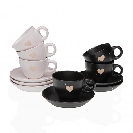 SET 6 TAZZINE CON PIATTINO ELLIS