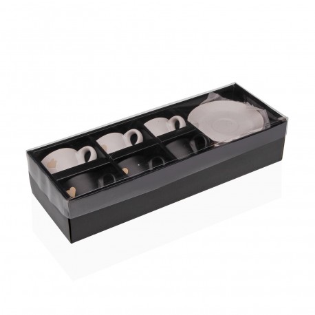 SET 6 TAZZINE CON PIATTINO ELLIS