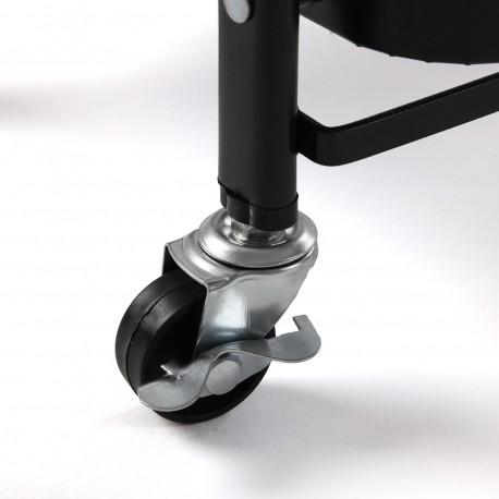 CARRELLO PIEGHEVOLE METALLO NERO