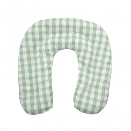 CUSCINO TERMICO COLLO VICHY VERDE