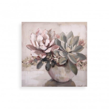 SET 2 TELE FIORI 40 X 40