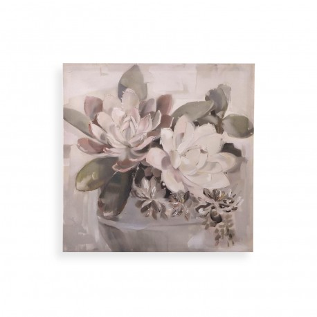 SET 2 TELE FIORI 40 X 40