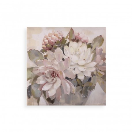 SET 2 TELE FIORI 40 X 40