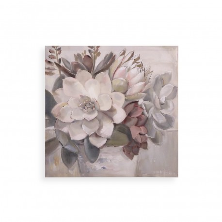 SET 2 TELE FIORI 40 X 40