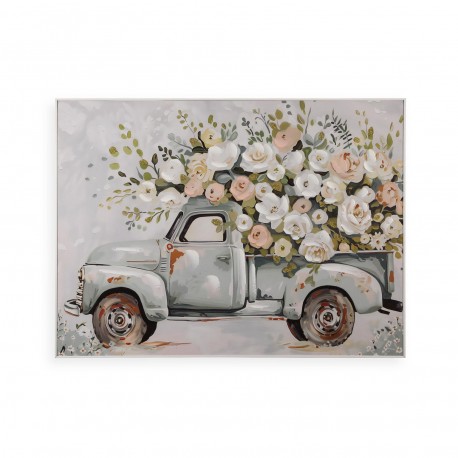 QUADRO TELA CAMION FLOREALE 60 X 80