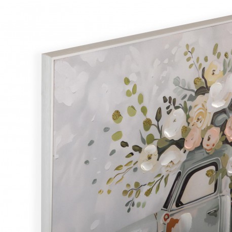 QUADRO TELA CAMION FLOREALE 60 X 80