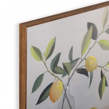 QUADRO LIMONI SU TELA ASSORTITO 40 X 40