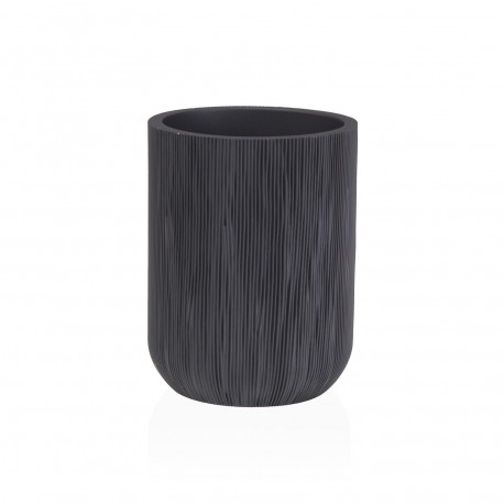 BICCHIERE PORTASPAZZOLINI GRIGIO SCURO