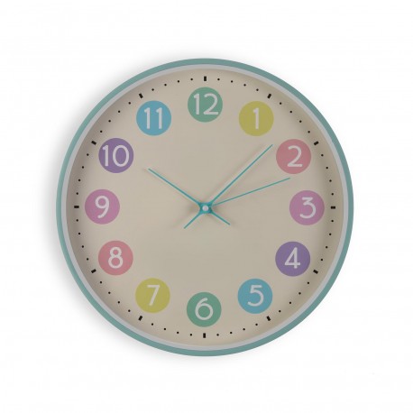 OROLOGIO PARETE MULTICOLORE 30 CM