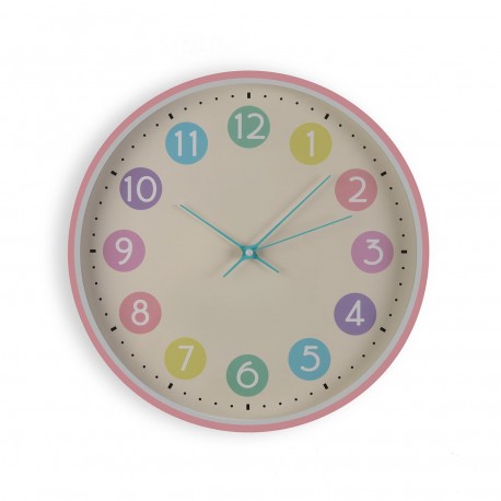 OROLOGIO PARETE MULTICOLORE 30 CM