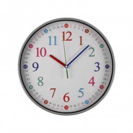 OROLOGIO PARETE MULTICOLORE 30 CM