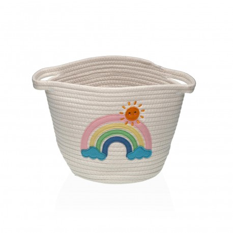 CESTA ARCOBALENO BIANCA