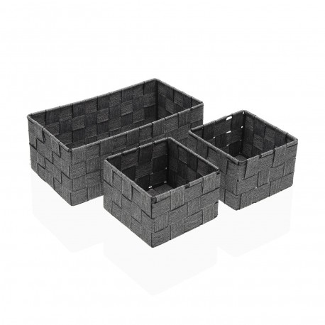 SET 3 CESTE GRIGIE