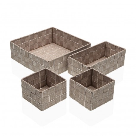 SET 4 CESTE BEIGE