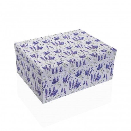 SET 15 SCATOLE CARTONE LILAC