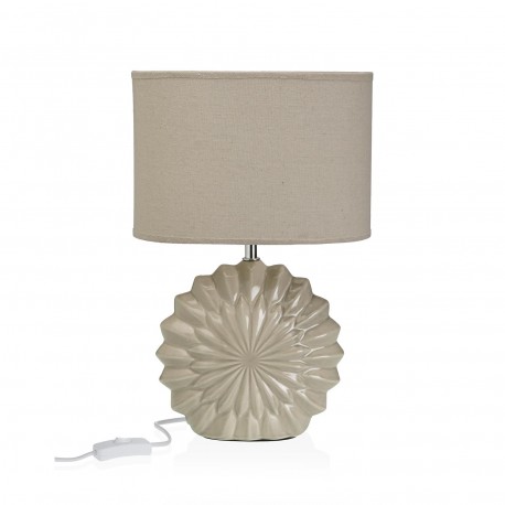 LAMPADA DA TAVOLO CERAMICA ASHTA BEIGE