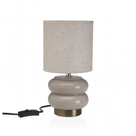 LAMPADA DA TAVOLO CERAMICA ONKARA BEIGE