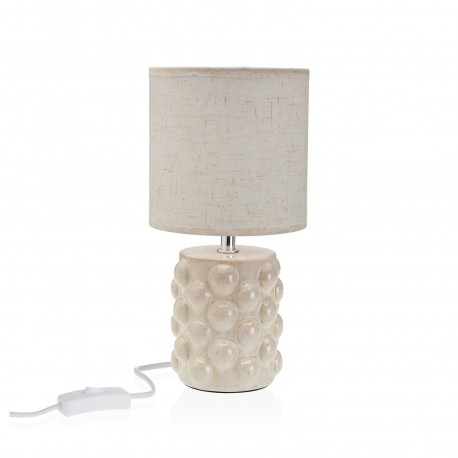 LAMPADA DA TAVOLO CERAMICA BAYAN BIANCA