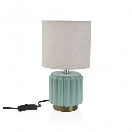 LAMPADA DA TAVOLO CERAMICA MEHARA BLU