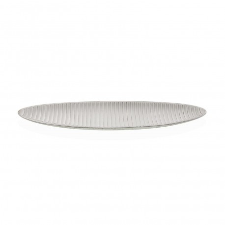 CENTROTAVOLA ALLUNGATO BIANCO 58CM