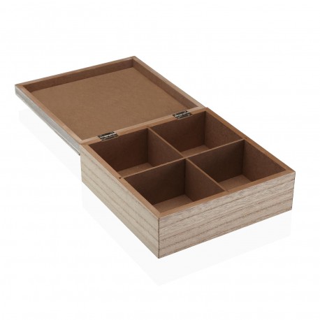 SCATOLA 4 SCOMPARTI 20 CM