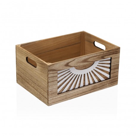 SET 3 SCATOLE LEGNO ADDA MARRONE
