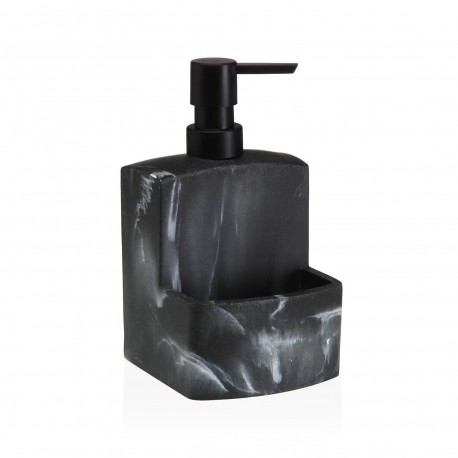 DISPENSER MARMO NERO CON SPUGNA