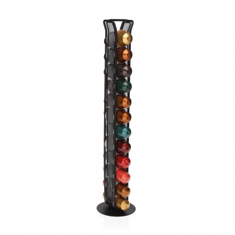 PORTA CAPSULE CAFFÈ NESPRESSO 24PZ NERO