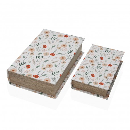 SET 2 DECORAZIONI LIBRI "VERDI"