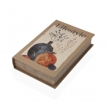 DECORAZIONE LIBRO CON LUCCHETTO "LIFESTYLE"