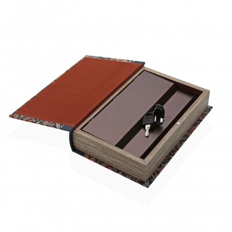 DECORAZIONE LIBRO CON LUCCHETTO "MORRIS"
