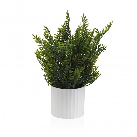 VASO DECORATIVO CON PIANTA 26 CM