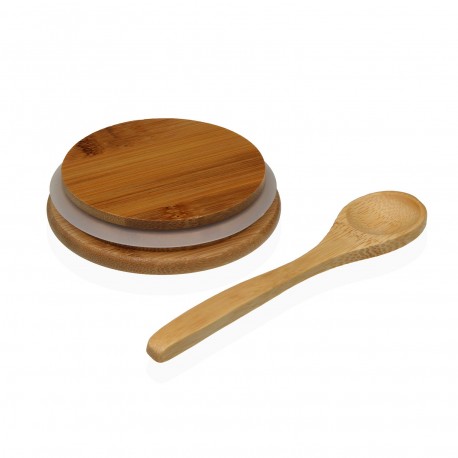 CONTENITORE 400ML BOROSILICATO CON CUCCHIAIO