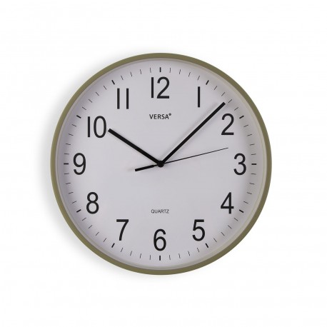 OROLOGIO DA PARETE VERDE CHIARO 30CM