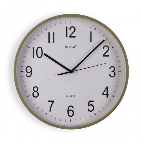 OROLOGIO DA PARETE VERDE CHIARO 40CM