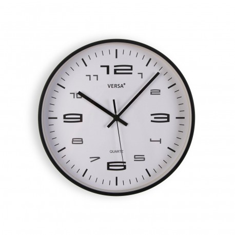 OROLOGIO DA PARETE NERO 25CM