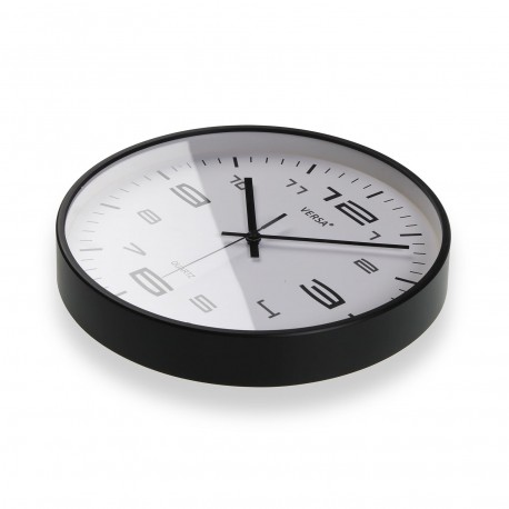 OROLOGIO DA PARETE NERO 25CM