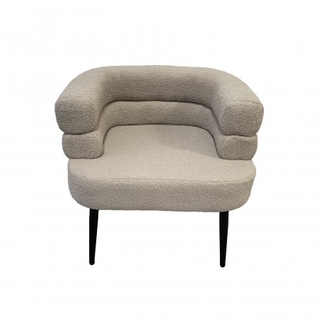 POLTRONA NEMI IN LANA BEIGE
