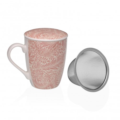 TAZZA INFUSIONE ROSA
