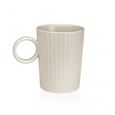 TAZZA RIGHE BIANCO