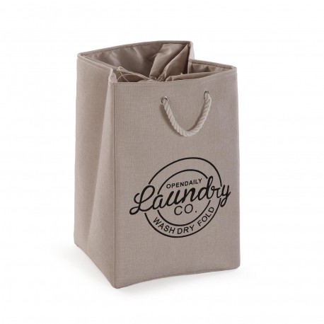 CESTO PANNI "LAUNDRY" CREMA
