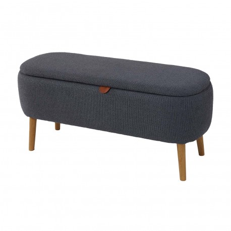 PANCA LETTO MANIKO GRIGIO SCURO