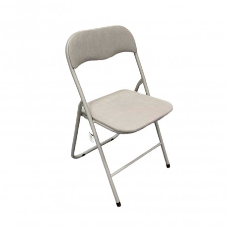 SEDIA PIEGHEVOLE LIRA CORDUROY GRIGIO