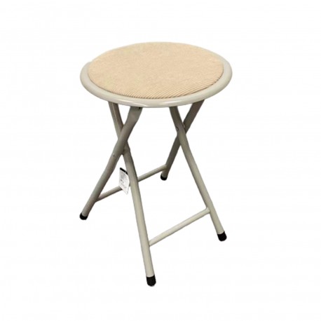 SGABELLO PIEGHEVOLE TOD CORDUROY BEIGE