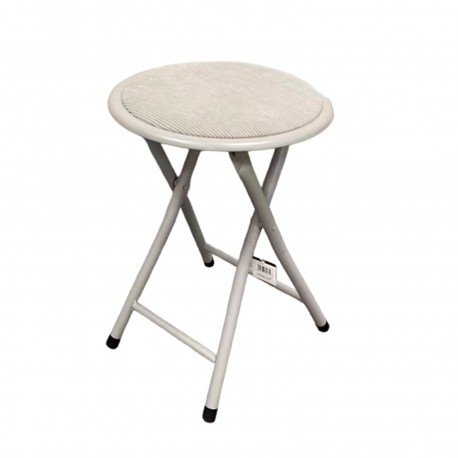 SGABELLO PIEGHEVOLE TOD CORDUROY GRIGIO